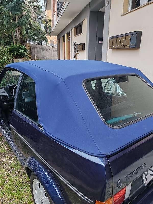 Usata VW Golf Cabriolet Classicline 75 CV (55 kW) 1991 Blu/azzurro Cabrio