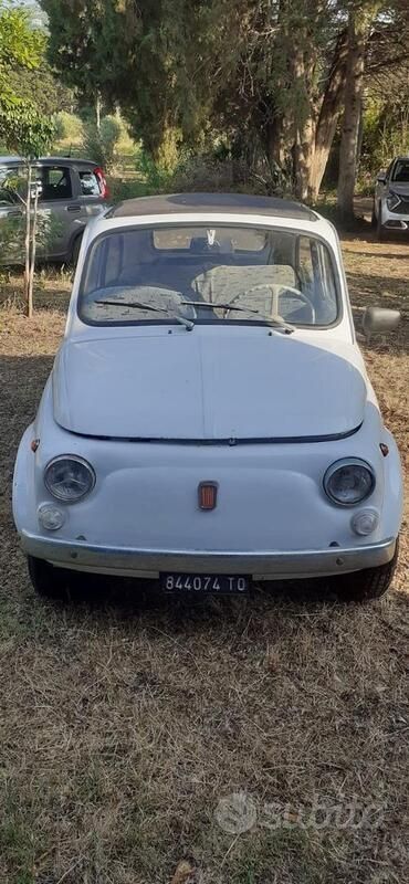 Usata Fiat 500 1970 Bianco Utilitaria