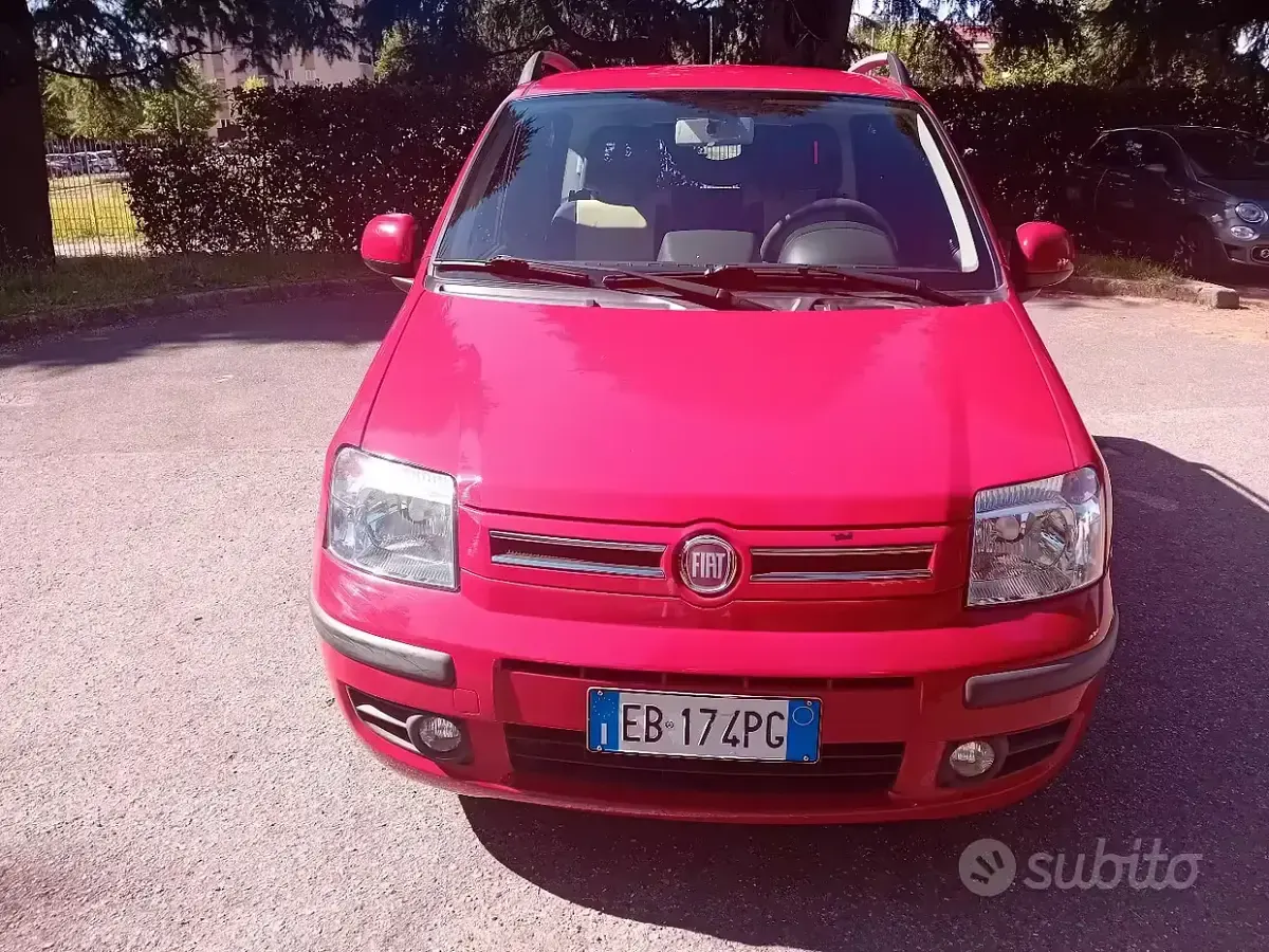 Usata Fiat Panda 60 CV (44 kW) 2010 Rosso Utilitaria