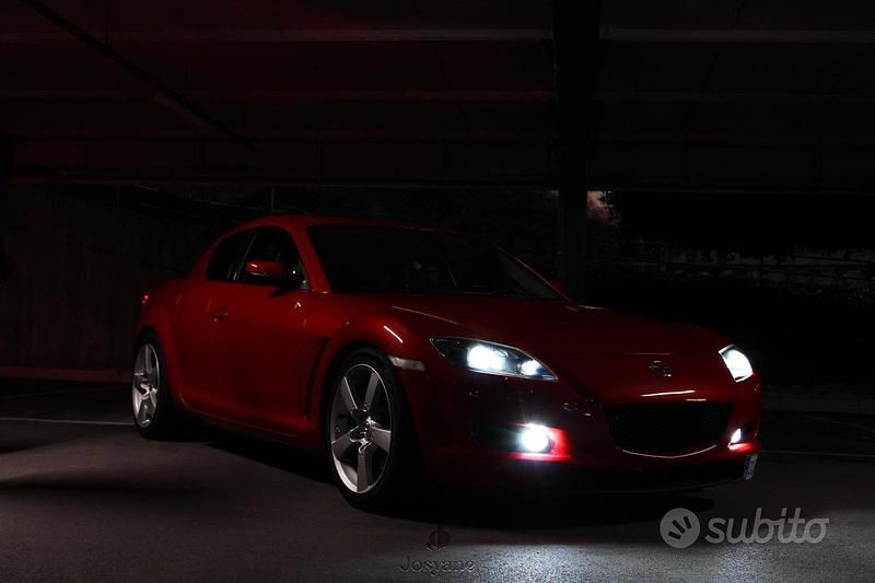 Usata Mazda RX8 231 CV (169 kW) 2003 Rosso Coupé