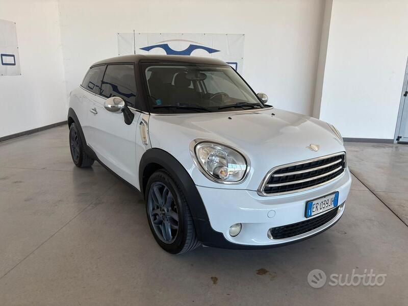 Usata Mini Cooper D Paceman 111 CV (81 kW) 2013 Bianco SUV