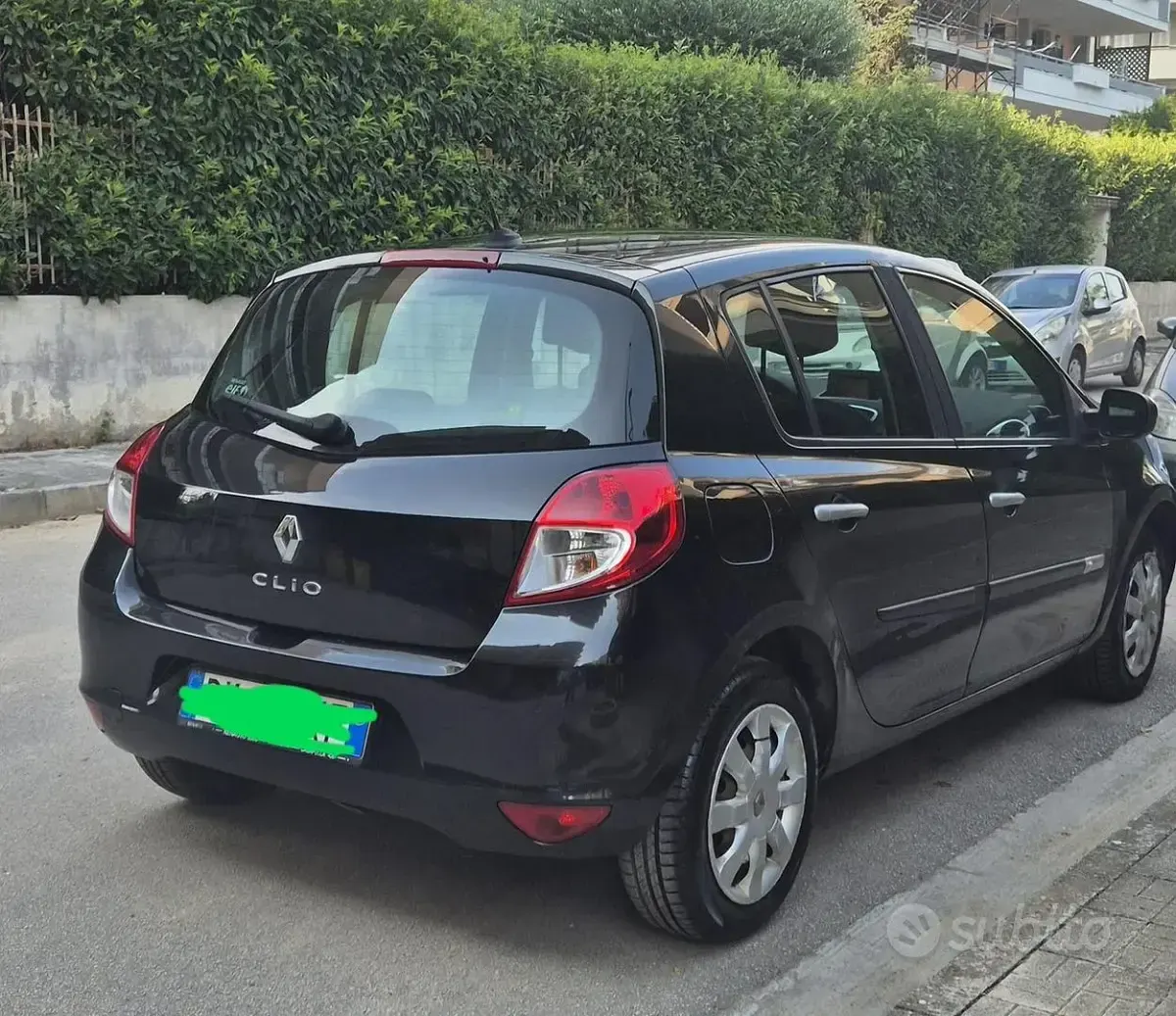 Usata Renault Clio 90 CV (66 kW) 2009 Nero