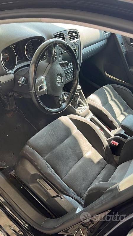 Usata VW Golf VI Highline 140 CV (102 kW) 2010 Nero Utilitaria