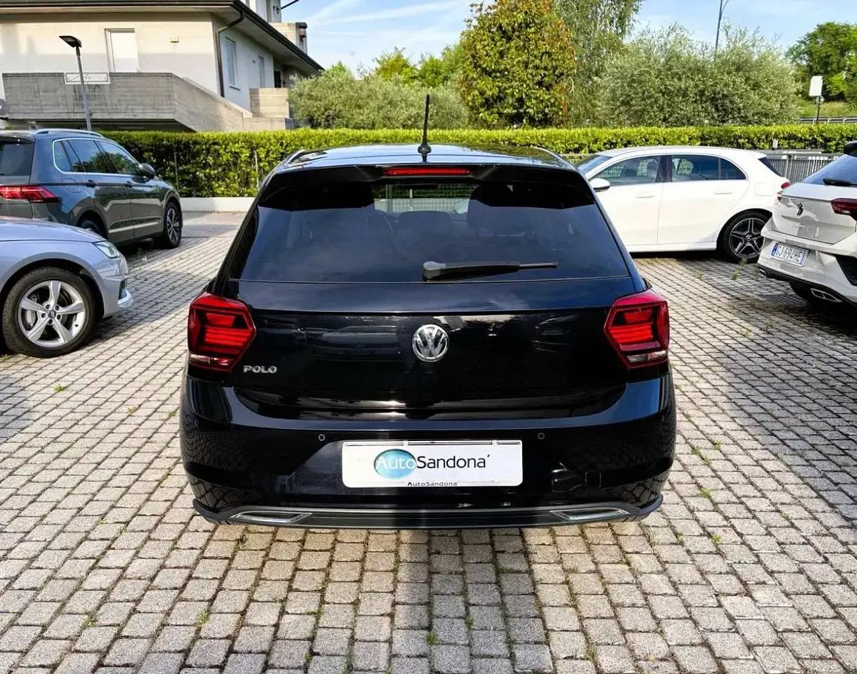 Usata VW Polo Sportline 95 CV (69 kW) 2019 Nero Utilitaria