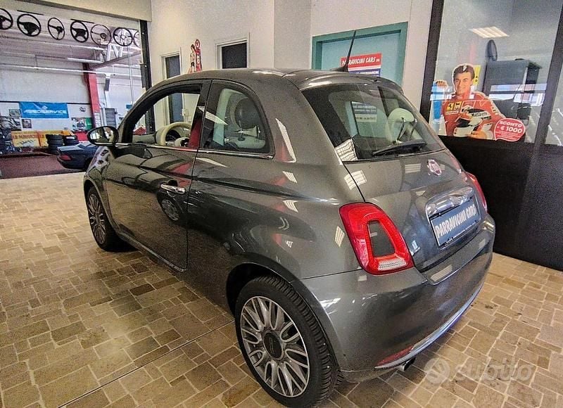 Usata Fiat 500 69 CV (50 kW) 2018 Grigio Berlina