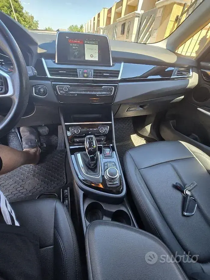 Usata BMW 216 Active Tourer Efficient Dynamics 116 CV (85 kW) 2019 Nero Monovolume