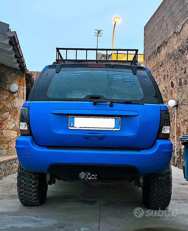 Usata Jeep Grand Cherokee 163 CV (119 kW) 2002 Blu SUV