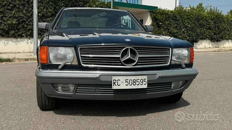 Usata Mercedes 500 231 CV (169 kW) 1985 Nero Coupé