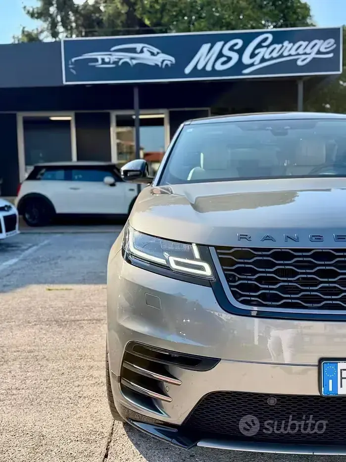 Usata Land Rover Range Rover Velar HSE Dynamic 241 CV (177 kW) 2017 Grigio SUV