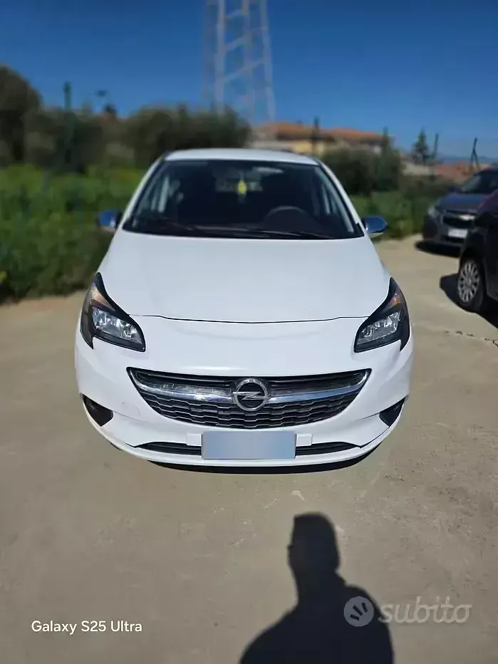 Usata Opel Corsa 90 CV (66 kW) 2016 Bianco Utilitaria