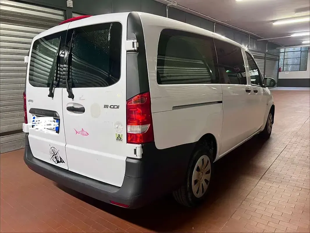 Usata Mercedes Vito 114 CV (83 kW) 2015 Bianco Furgone