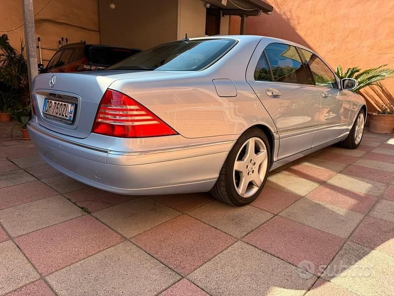Usata Mercedes S350 245 CV (180 kW) 2003 Grigio Berlina