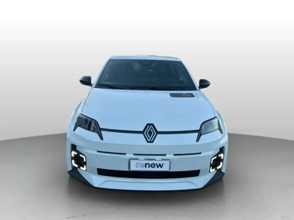 Nuova Renault 5 E-Tech Evolution 77 kW (106 CV) 2025 Bianco nacré Berlina