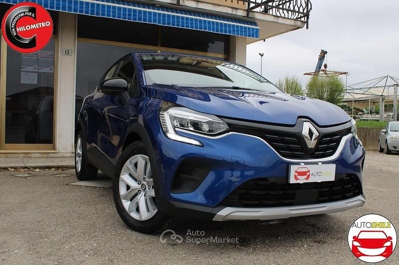 Usata Renault Captur Techno 91 CV (66 kW) 2023 Blu/azzurro SUV