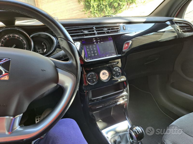 Usata Citroën DS3 2015 Rosso Coupé
