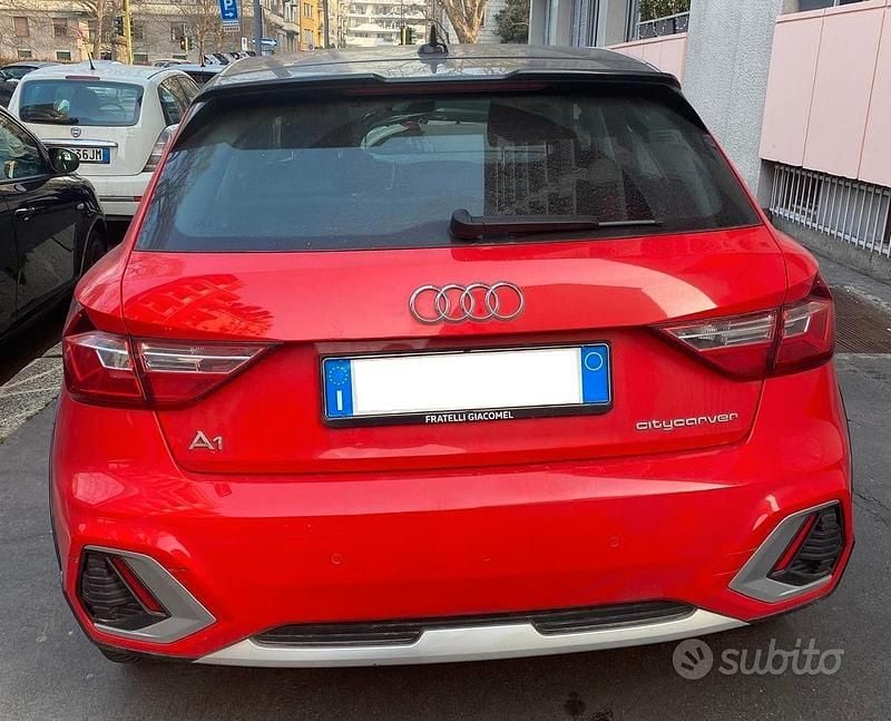 Usata Audi A1 95 CV (69 kW) 2021 Rosso SUV
