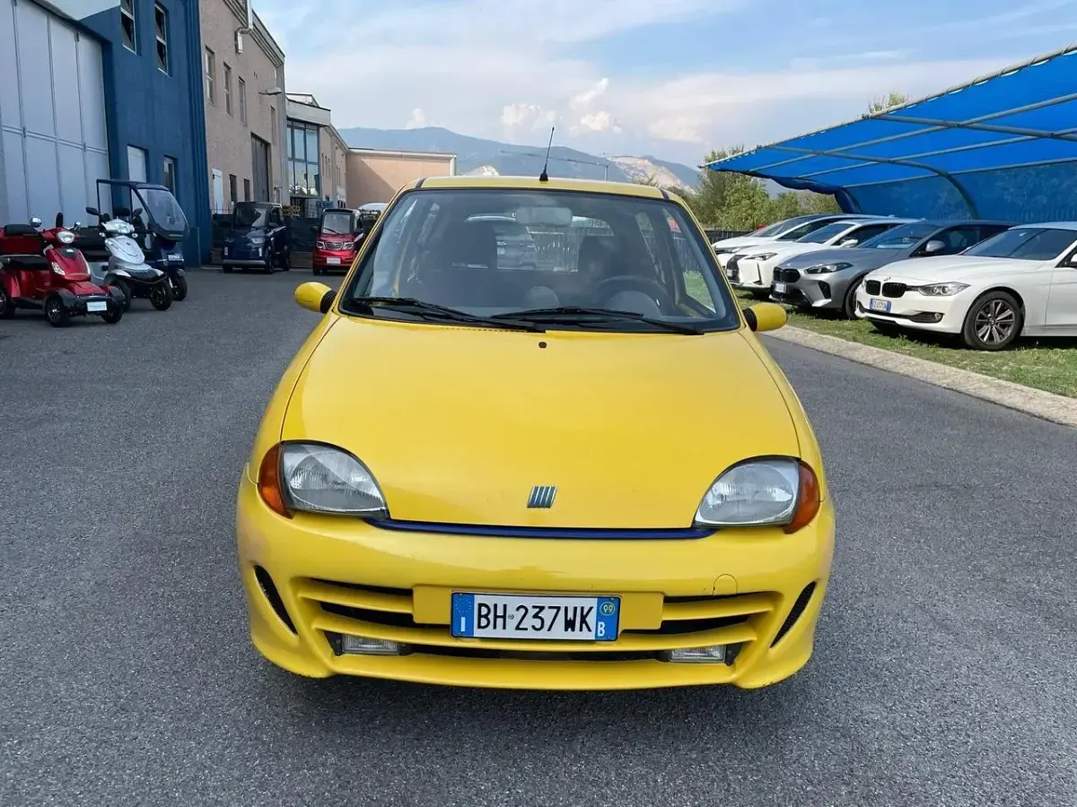 Usata Fiat Seicento 54 CV (39 kW) 1999 Giallo Utilitaria
