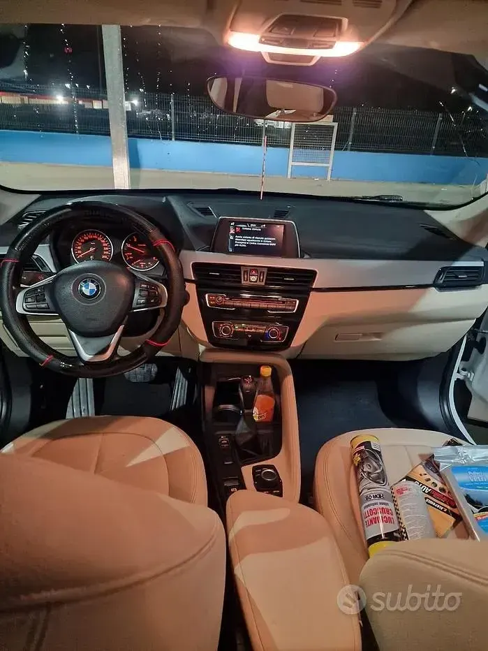 Usata BMW X1 150 CV (110 kW) 2017 Bianco SUV