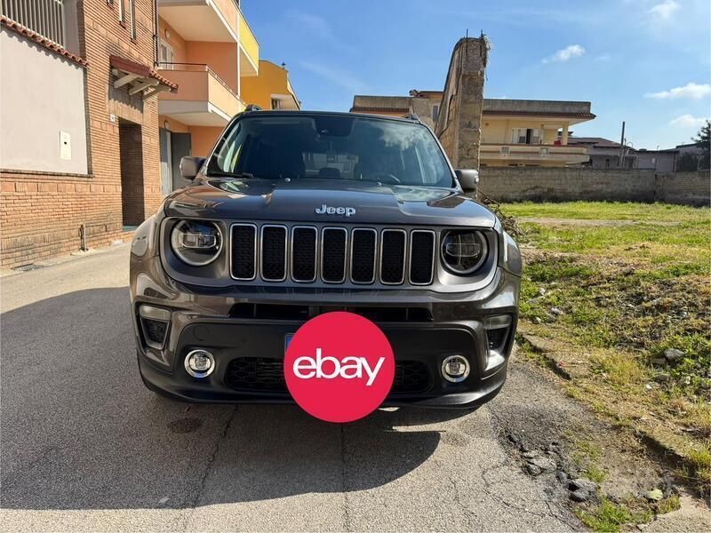 Grigio Usata 2020 Jeep Renegade Limited SUV | 18.500 € (Buon prezzo) - Immagine 1/4