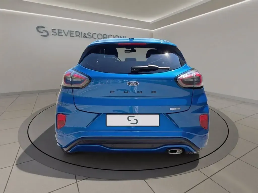 Usata Ford Puma ST-Line 125 CV (91 kW) 2022 Desert island blue (metallizzato) SUV