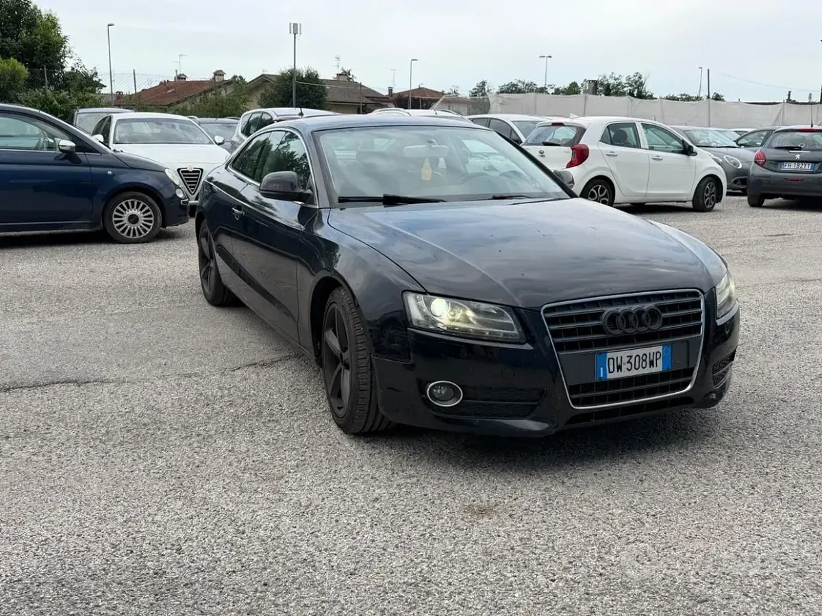 Usata Audi A5 170 CV (125 kW) 2009 Nero Coupé