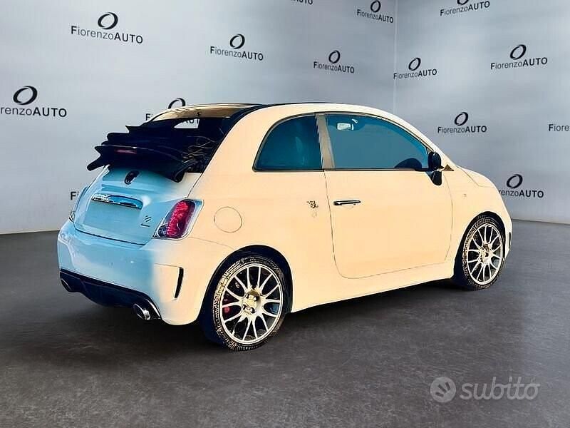 Usata Abarth 595C Turismo 160 CV (117 kW) 2014 Bianco Cabrio
