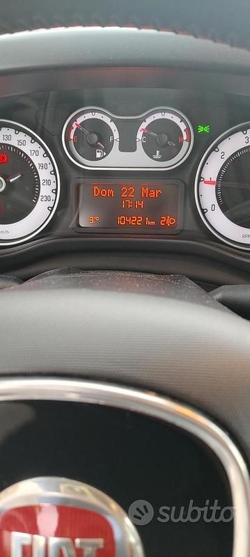 Usata Fiat 500L Trekking 95 CV (69 kW) 2016 Bianco Monovolume