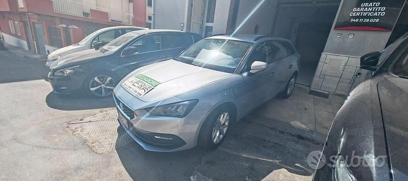 Grigio Usata 2022 Seat Leon Business Station wagon | 13.990 € (Super prezzo) - Immagine 1/4