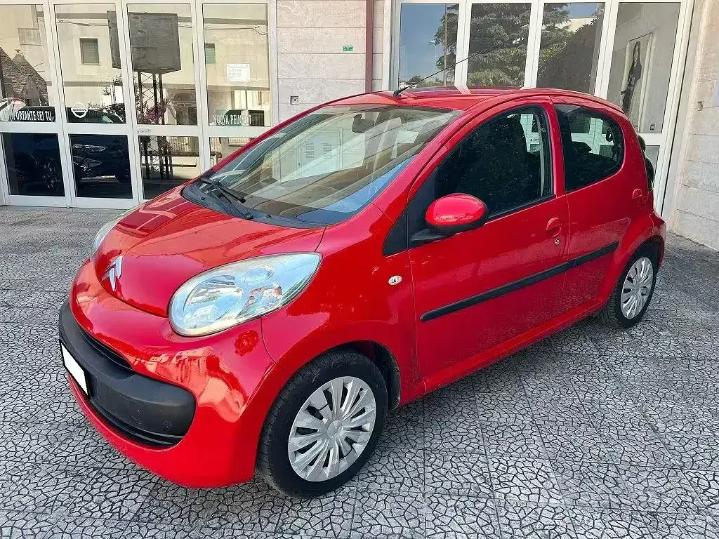 Usata Citroën C1 68 CV (50 kW) 2006 Rosso Utilitaria