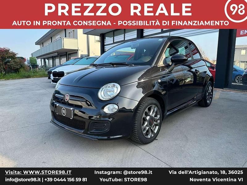 Usata Fiat 500S S 95 CV (69 kW) 2013 Nero Utilitaria