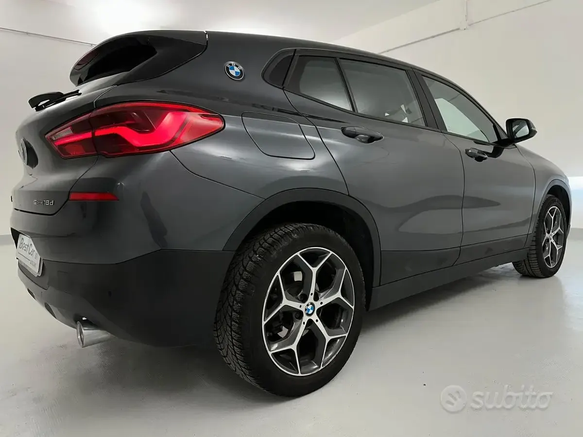 Usata BMW X2 Efficient Dynamics 150 CV (110 kW) 2018 Grigio metalizzato SUV