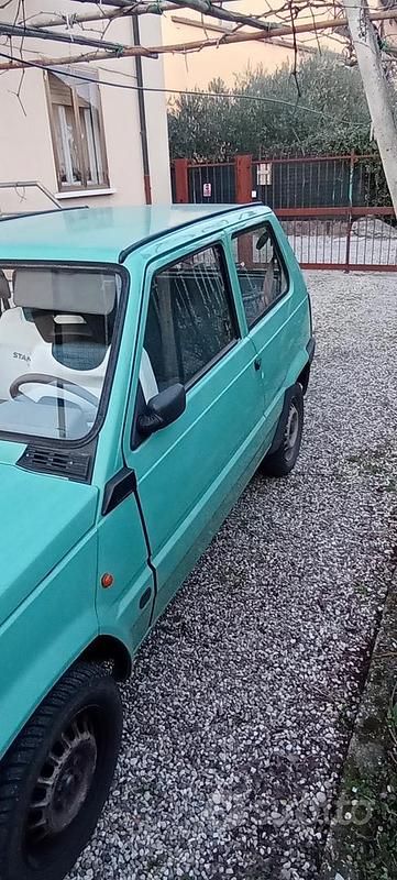 Usata Fiat Panda Young 2001 Verde Utilitaria