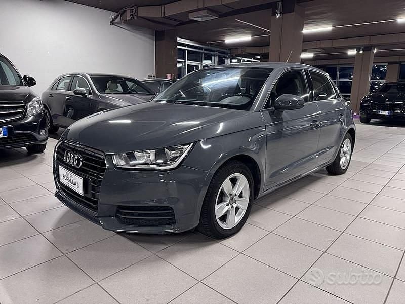Usata Audi A1 Sportback 90 CV (66 kW) 2015 Grigio Utilitaria