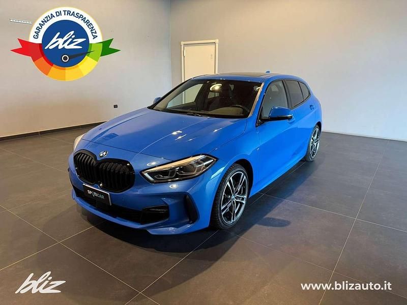 Usata BMW 120 M Sport 190 CV (139 kW) 2021 Blu Utilitaria