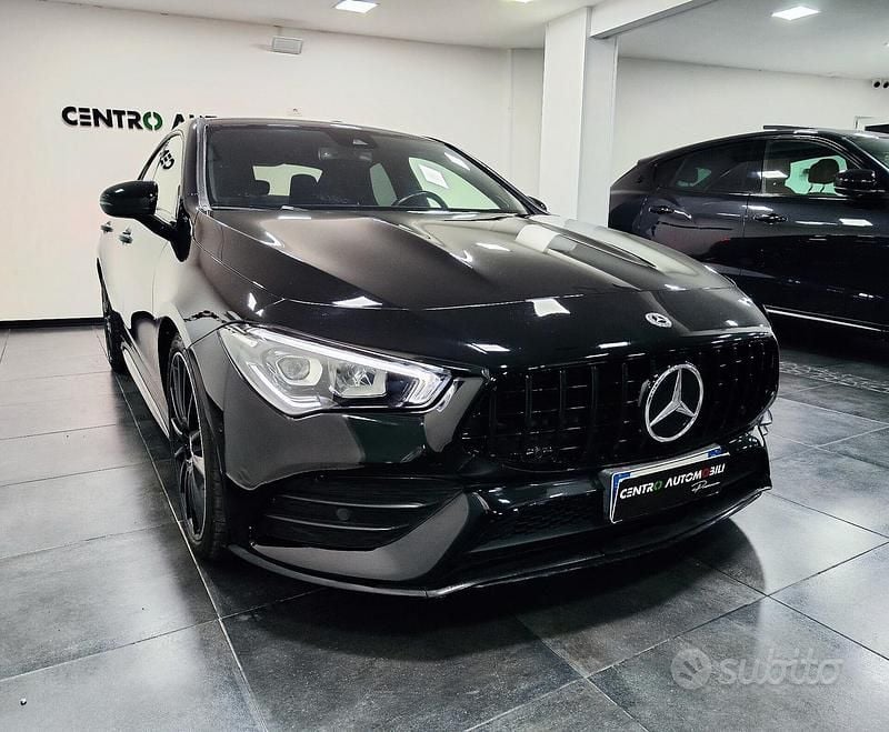 Usata Mercedes CLA200 Premium 150 CV (110 kW) 2023 Nero Berlina