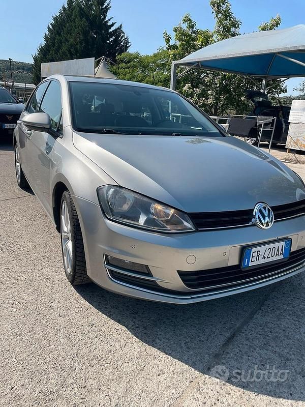 Usata VW Golf VII 110 CV (80 kW) 2013 Grigio Berlina