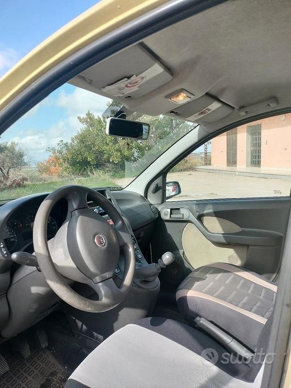 Usata Fiat Panda 2008 Giallo Berlina