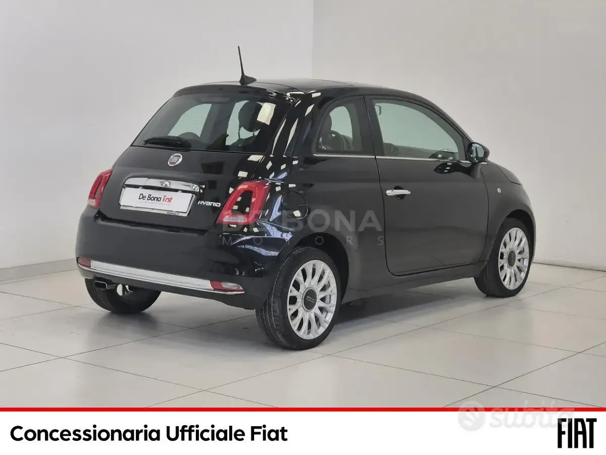 Usata Fiat 500 Lounge 70 CV (51 kW) 2020 Nero Berlina