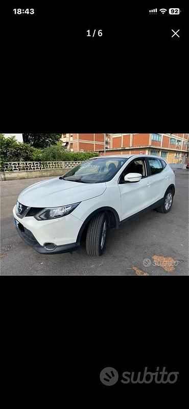 Bianco Usata 2016 Nissan Qashqai SUV | 9500 € (Super prezzo) - Immagine 1/4