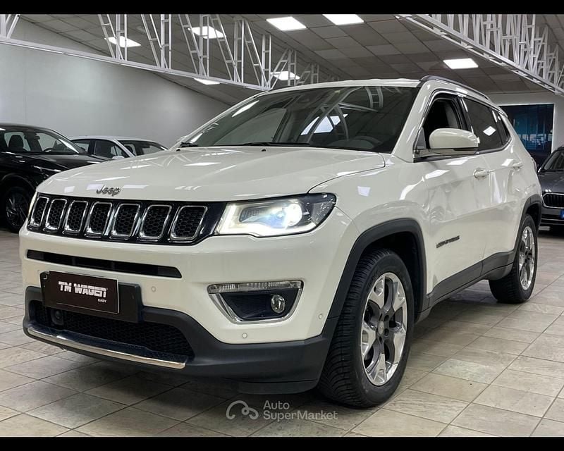 Bianco Usata 2020 Jeep Compass Limited SUV | 16.999 € (Ottimo prezzo) - Immagine 1/4