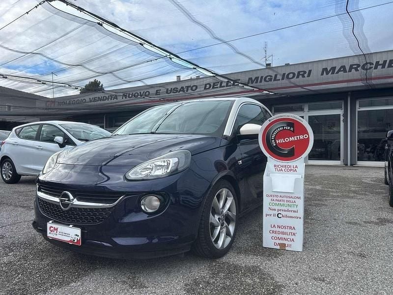 Blu/azzurro Usata 2014 Opel Adam Glam Due volumi | 6700 € (Buon prezzo) - Immagine 1/4