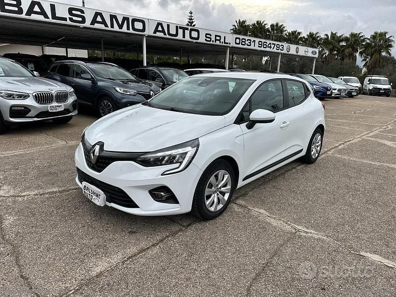 Usata Renault Clio V Intens 86 CV (63 kW) 2021 Bianco Berlina