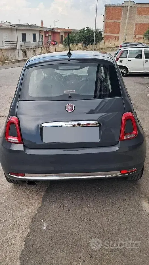 Usata Fiat 500 69 CV (50 kW) 2017 Grigio Utilitaria