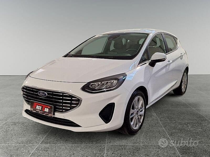 Bianco Usata 2023 Ford Fiesta Titanium Due volumi | 16.900 € (Cara) - Immagine 1/4