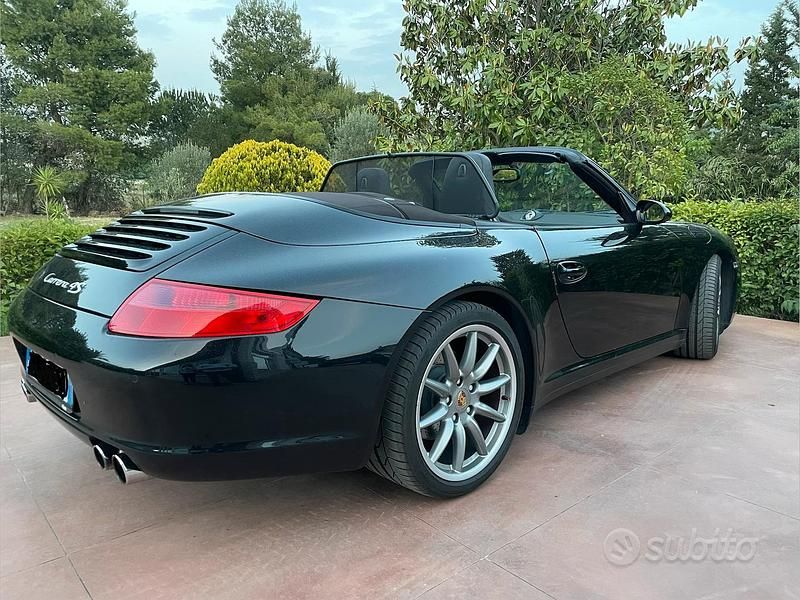 Usata Porsche 911 Carrera 4S Cabriolet 385 CV (283 kW) 2007 Nero Cabrio