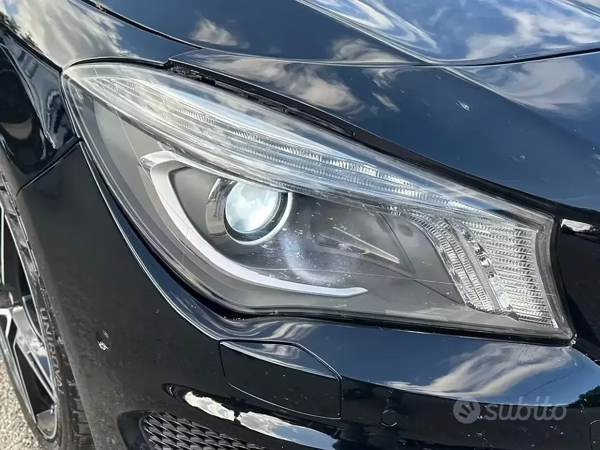 Usata Mercedes CLA180 Premium 109 CV (80 kW) 2014 Nero Berlina