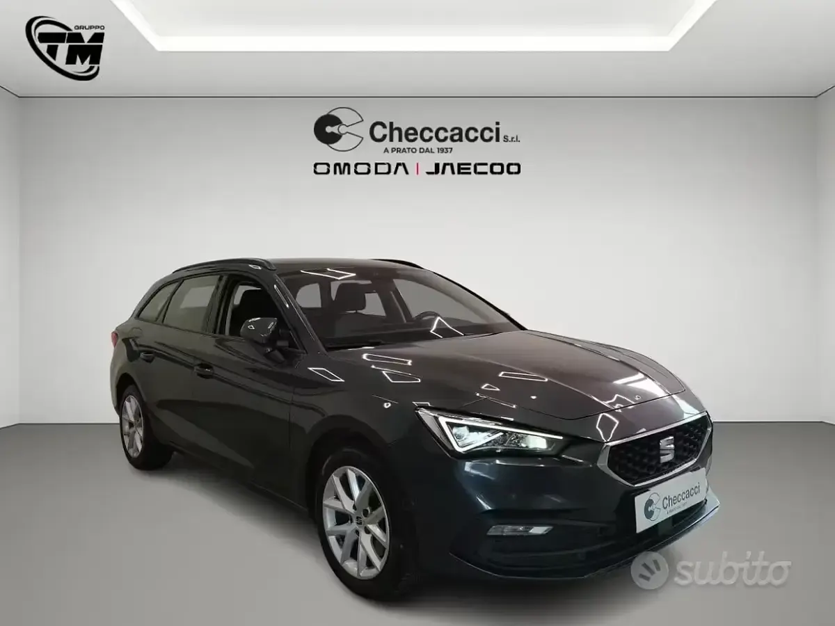 Usata Seat Leon Style 116 CV (85 kW) 2023 Grigio Station wagon