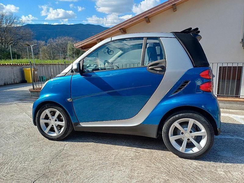 Usata Smart ForTwo Cabrio Passion 71 CV (52 kW) 2008 Blu/azzurro Cabrio