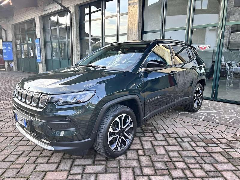 Verde Usata 2022 Jeep Compass Limited SUV | 19.600 € (Ottimo prezzo) - Immagine 1/4