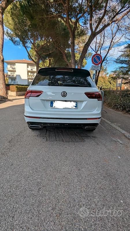 Usata VW Tiguan Allspace 193 CV (141 kW) 2019 Bianco SUV